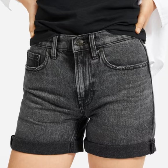 NWOT Everlane Denim Short in Washed Black, Size 33 - Picture 3 of 6